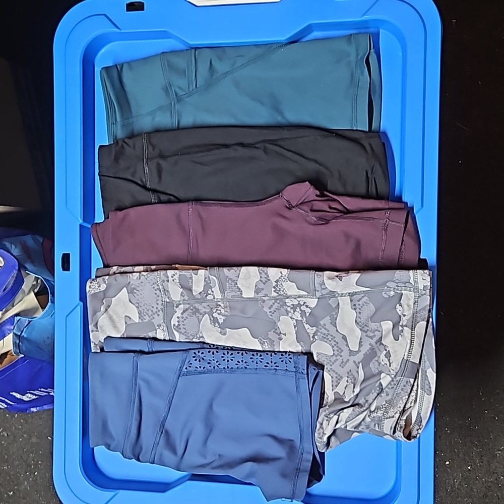 Bundle of 5 GUC women's biker shorts